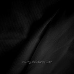 Doublure maillot mousse recyclée noire