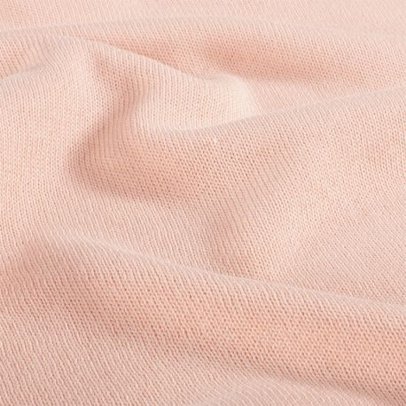 Maille coton pêche