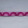 Ruban rétro waves rose
