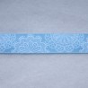 Ruban façon dentelle ciel