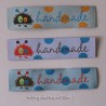 Étiquette "handmade" monster