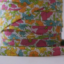 Biais Poppy Daisy multicolore