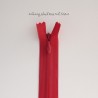 Fermeture Éclair invisible 60 cm rouge