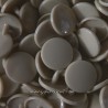 Pressions KAM rondes beige